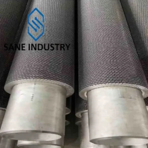 high frequency resistance welded spiral serrated finned tube