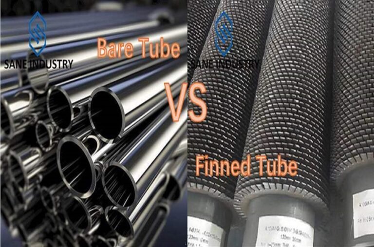 What is the difference between bare tube and finned tube